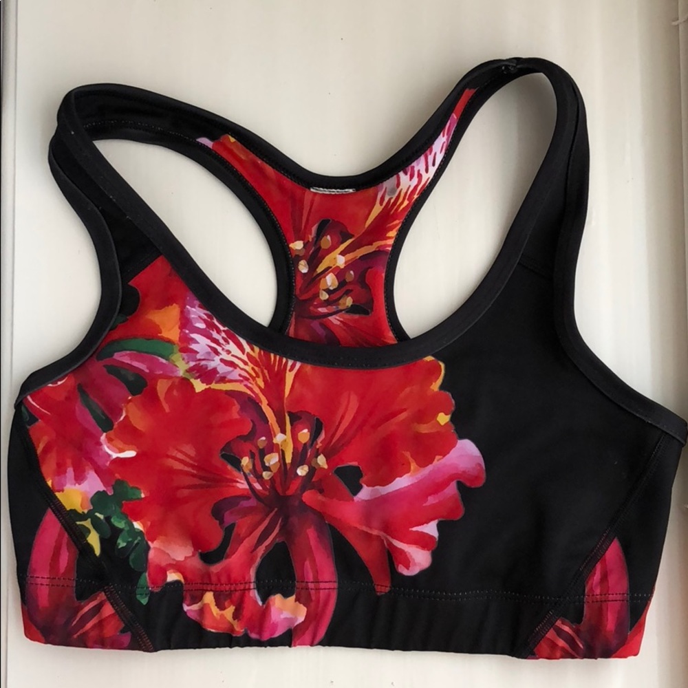SheBeest Tropical Flower Sports Bra